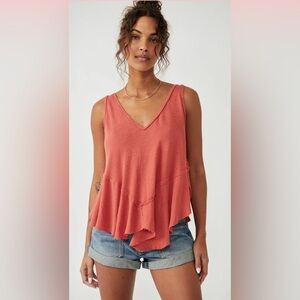 XS Free People Flowy Tank